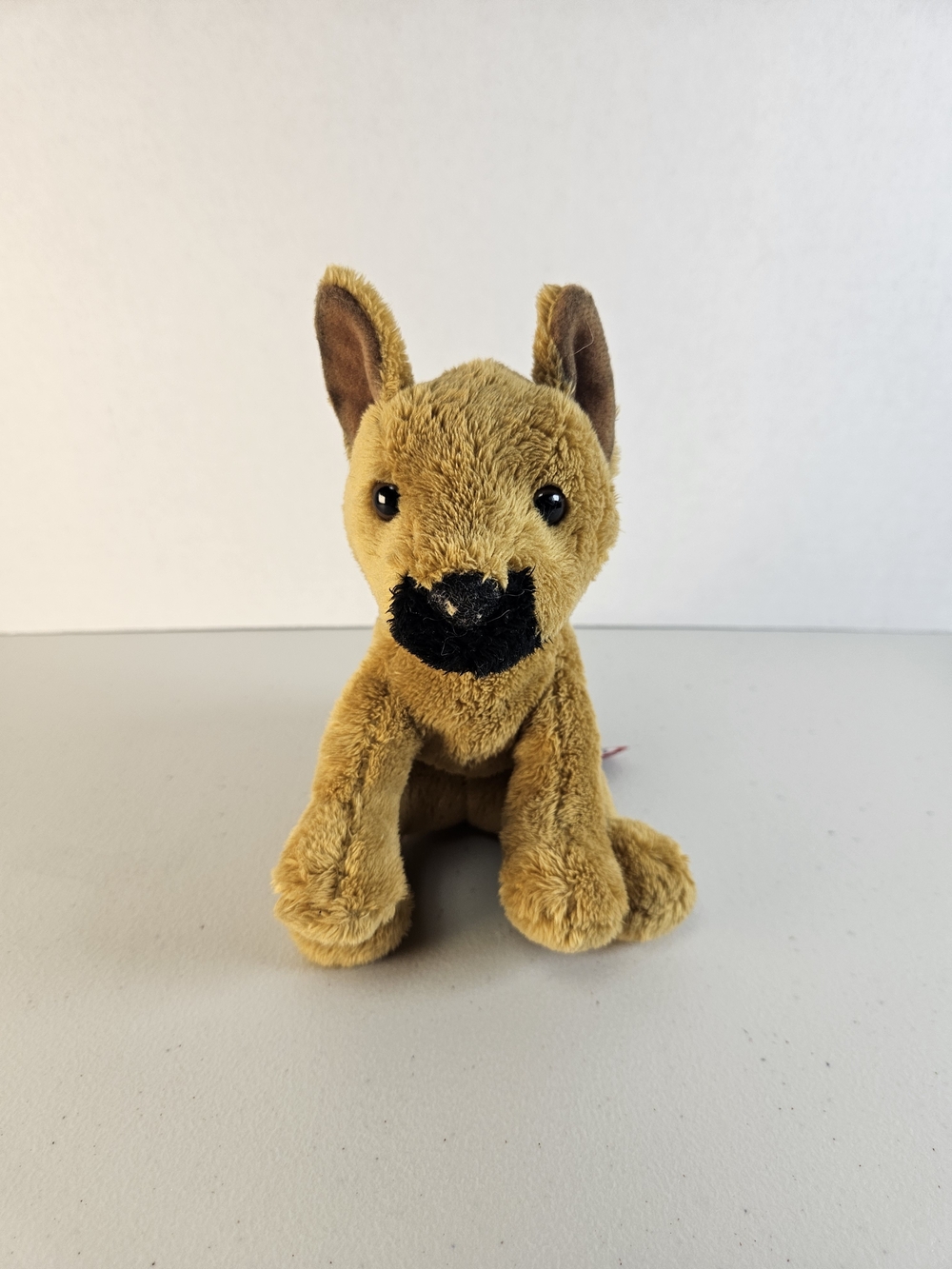 DOUGLAS German Shepherd Soft Tan Plush Stuffed Animal - Huggable Kids Toy